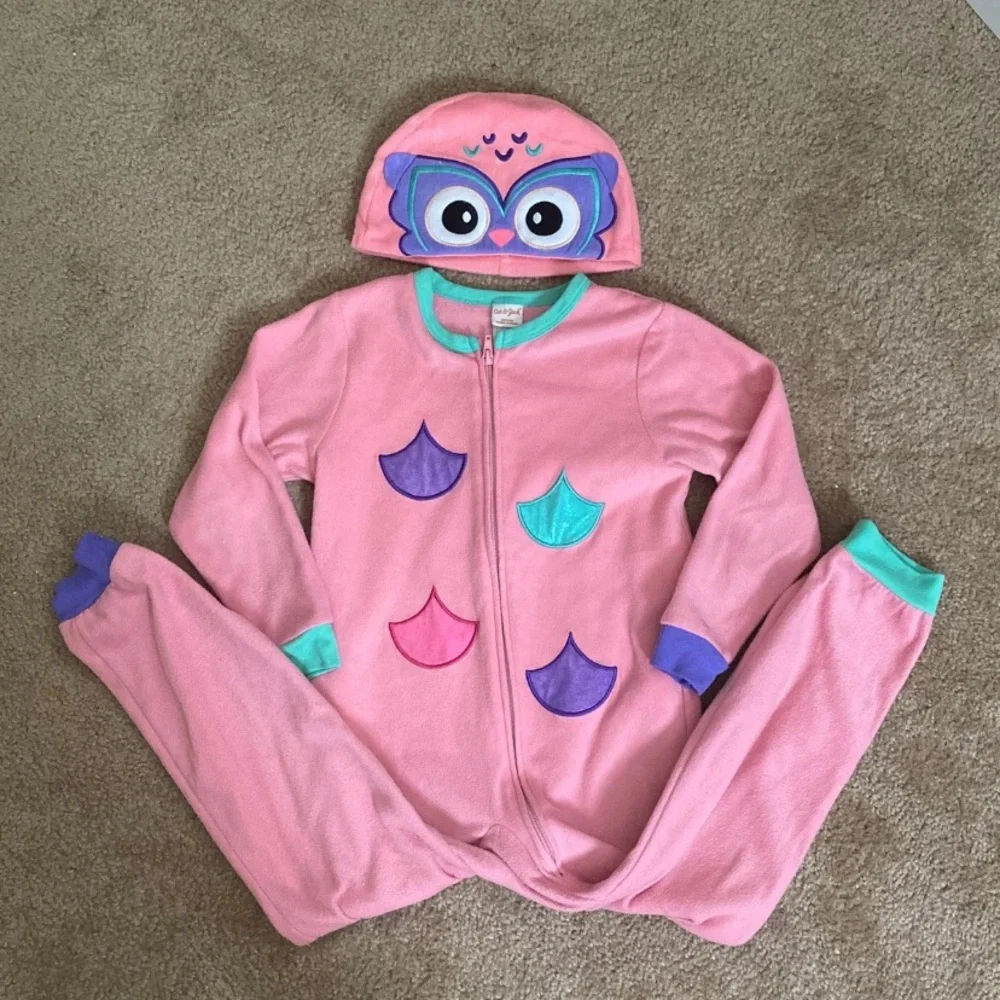 Cat & Jack🦉Owl Union Suit🦉 - Picture 1 of 3